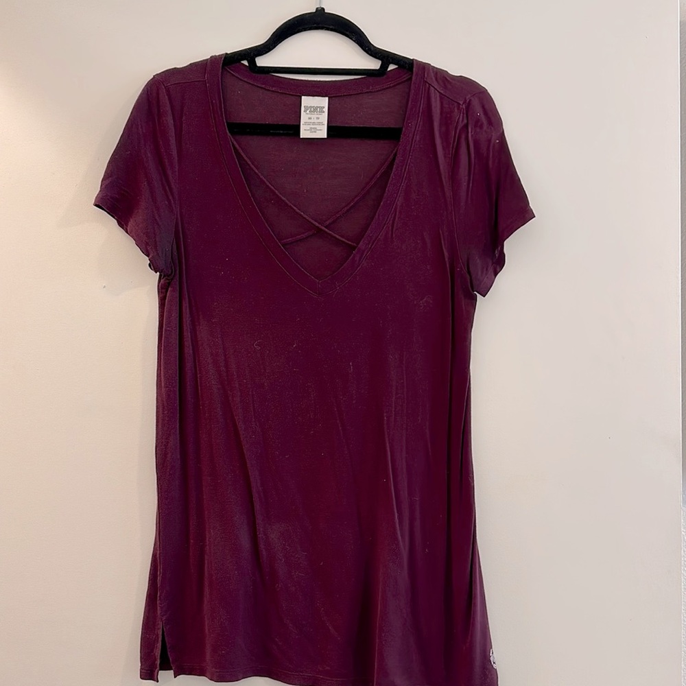 Victoria Secret Pink - oversized tee, size xs